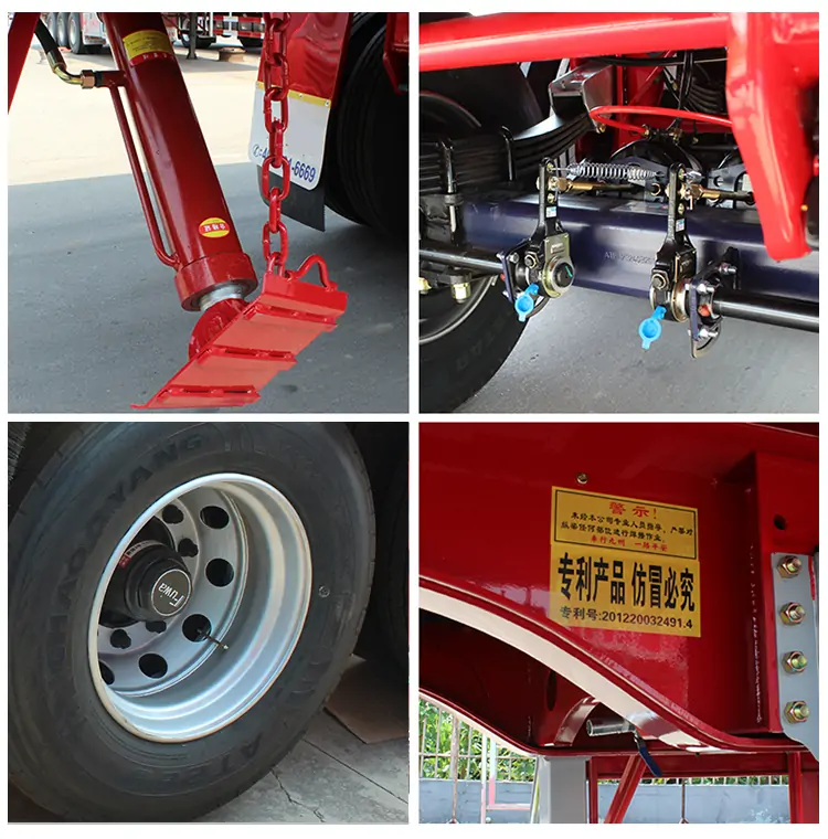 Side Dump Trailer-flatbed trailer_skeletal trailer_low bed trailer_dump trailer_cargo trailer-Shandong Jiuzhou Automobile Manufacturing Co., Ltd. Side Dump Trailer-flatbed trailer_skeletal trailer_low bed trailer_dump trailer_cargo trailer-Shandong Jiuzhou Automobile Manufacturing Co., Ltd.