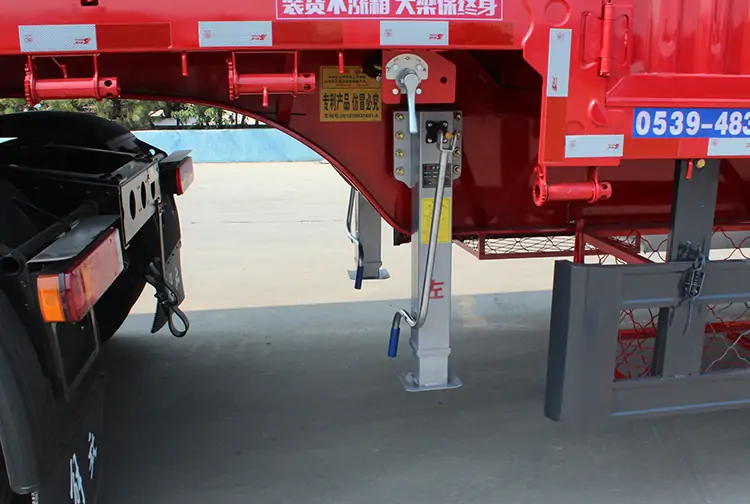 3 Axle 40 Ton Fence Trailer-flatbed trailer_skeletal trailer_low bed trailer_dump trailer_cargo trailer-Shandong Jiuzhou Automobile Manufacturing Co., Ltd. 3 Axle 40 Ton Fence Trailer-flatbed trailer_skeletal trailer_low bed trailer_dump trailer_cargo trailer-Shandong Jiuzhou Automobile Manufacturing Co., Ltd.