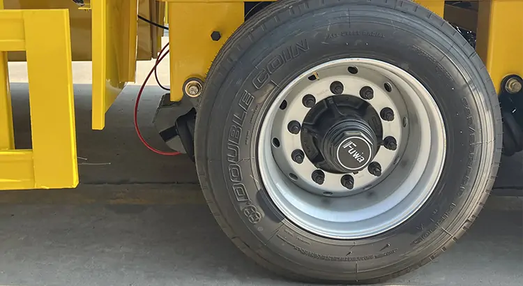 3 Axles 13m Sidewall Trailer-flatbed trailer_skeletal trailer_low bed trailer_dump trailer_cargo trailer-Shandong Jiuzhou Automobile Manufacturing Co., Ltd.