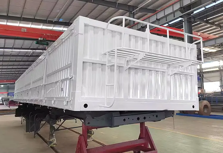 6 axle 100Ton Side Dump Trailer-flatbed trailer_skeletal trailer_low bed trailer_dump trailer_cargo trailer-Shandong Jiuzhou Automobile Manufacturing Co., Ltd. 6 axle 100Ton Side Dump Trailer-flatbed trailer_skeletal trailer_low bed trailer_dump trailer_cargo trailer-Shandong Jiuzhou Automobile Manufacturing Co., Ltd.