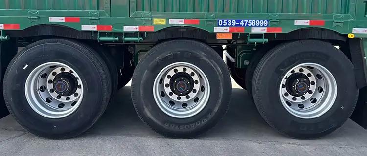 3 Axles Sidewall Cargo Trailer-flatbed trailer_skeletal trailer_low bed trailer_dump trailer_cargo trailer-Shandong Jiuzhou Automobile Manufacturing Co., Ltd. 3 Axles Sidewall Cargo Trailer-flatbed trailer_skeletal trailer_low bed trailer_dump trailer_cargo trailer-Shandong Jiuzhou Automobile Manufacturing Co., Ltd.