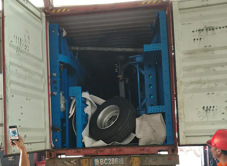 Again!Jiuzhou 3 Axle Flatbed Trailers Shipped to Saudi Arabia Trusted by Experienced Logistics Client-flatbed trailer_skeletal trailer_low bed trailer_dump trailer_cargo trailer-Shandong Jiuzhou Automobile Manufacturing Co., Ltd. Again!Jiuzhou 3 Axle Flatbed Trailers Shipped to Saudi Arabia Trusted by Experienced Logistics Client-flatbed trailer_skeletal trailer_low bed trailer_dump trailer_cargo trailer-Shandong Jiuzhou Automobile Manufacturing Co., Ltd.