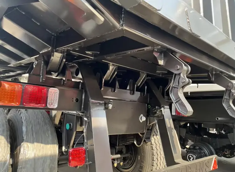 40Ton 3 Axle U Dump Trailer-flatbed trailer_skeletal trailer_low bed trailer_dump trailer_cargo trailer-Shandong Jiuzhou Automobile Manufacturing Co., Ltd.