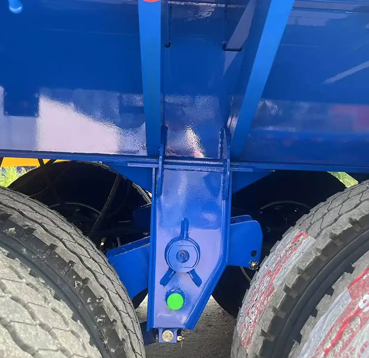 4 Axle 80 Tons Low Bed Truck Trailer-flatbed trailer_skeletal trailer_low bed trailer_dump trailer_cargo trailer-Shandong Jiuzhou Automobile Manufacturing Co., Ltd.