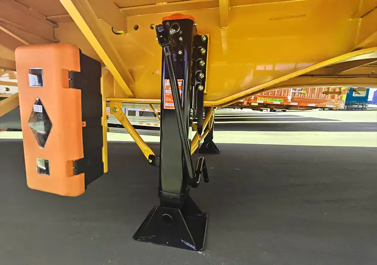 3-4 Axle Steel Sidewall Trailer-flatbed trailer_skeletal trailer_low bed trailer_dump trailer_cargo trailer-Shandong Jiuzhou Automobile Manufacturing Co., Ltd.