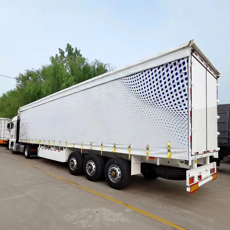 Application Knowledge of Side Curtain Semi-Trailers-flatbed trailer_skeletal trailer_low bed trailer_dump trailer_cargo trailer-Shandong Jiuzhou Automobile Manufacturing Co., Ltd. Application Knowledge of Side Curtain Semi-Trailers-flatbed trailer_skeletal trailer_low bed trailer_dump trailer_cargo trailer-Shandong Jiuzhou Automobile Manufacturing Co., Ltd.