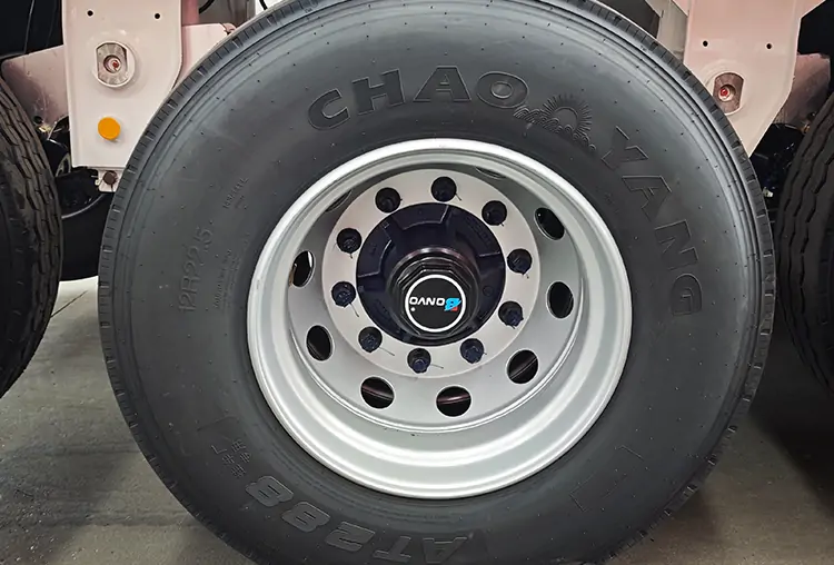 China Manufacture Skeleton Semi Trailer-flatbed trailer_skeletal trailer_low bed trailer_dump trailer_cargo trailer-Shandong Jiuzhou Automobile Manufacturing Co., Ltd.