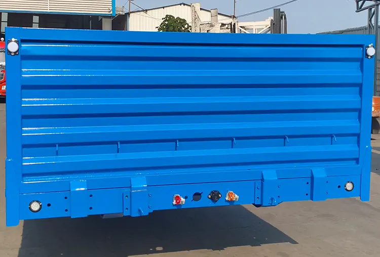 60 Tons 3 Axles Fence Side Wall Semi Trailer-flatbed trailer_skeletal trailer_low bed trailer_dump trailer_cargo trailer-Shandong Jiuzhou Automobile Manufacturing Co., Ltd. 60 Tons 3 Axles Fence Side Wall Semi Trailer-flatbed trailer_skeletal trailer_low bed trailer_dump trailer_cargo trailer-Shandong Jiuzhou Automobile Manufacturing Co., Ltd.