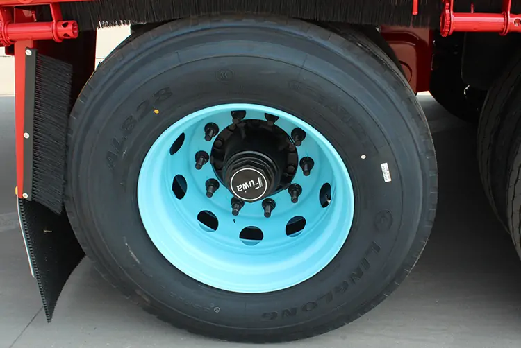 Customized 3 Axle Dump Trailer-flatbed trailer_skeletal trailer_low bed trailer_dump trailer_cargo trailer-Shandong Jiuzhou Automobile Manufacturing Co., Ltd.