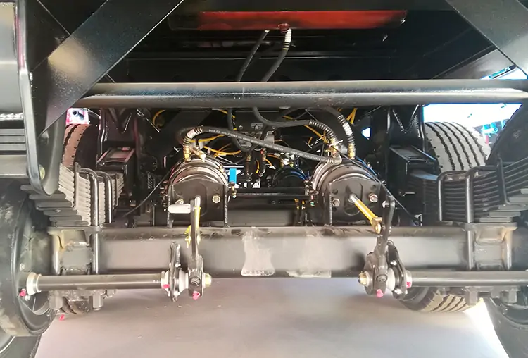 U 60 Ton  Hydraulic Dump Trailer-flatbed trailer_skeletal trailer_low bed trailer_dump trailer_cargo trailer-Shandong Jiuzhou Automobile Manufacturing Co., Ltd.