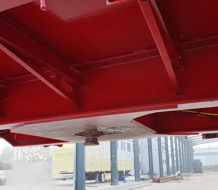 Three Axle Steel Sidewall Trailer-flatbed trailer_skeletal trailer_low bed trailer_dump trailer_cargo trailer-Shandong Jiuzhou Automobile Manufacturing Co., Ltd.