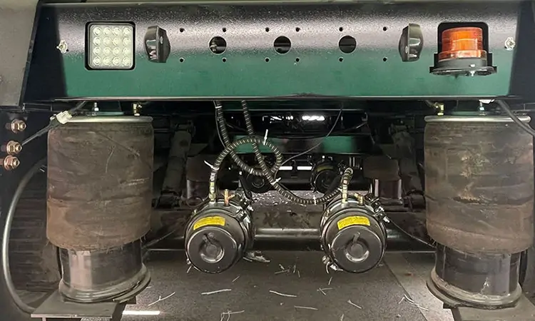 3 Axle Dump Semi Trailer-flatbed trailer_skeletal trailer_low bed trailer_dump trailer_cargo trailer-Shandong Jiuzhou Automobile Manufacturing Co., Ltd.