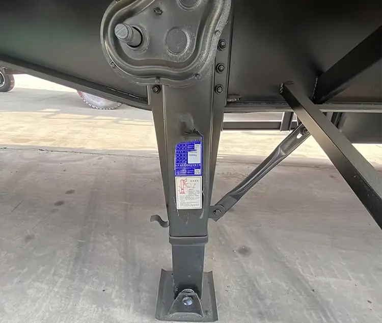 3 Axles JOZOTG Sidewall Fence Trailer-flatbed trailer_skeletal trailer_low bed trailer_dump trailer_cargo trailer-Shandong Jiuzhou Automobile Manufacturing Co., Ltd.