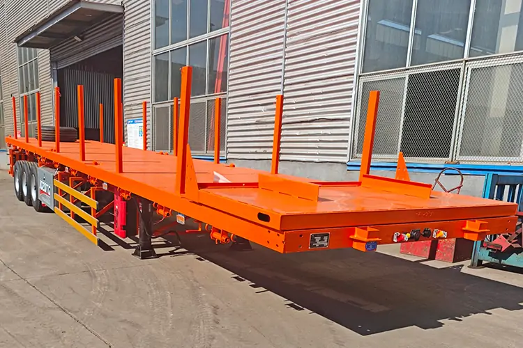 Shandong Jiuzhou Flatbed Semi-Trailers: A Key Player at Saudi Arabia’s Big 5 Construct Riyadh Exhibition-flatbed trailer_skeletal trailer_low bed trailer_dump trailer_cargo trailer-Shandong Jiuzhou Automobile Manufacturing Co., Ltd.