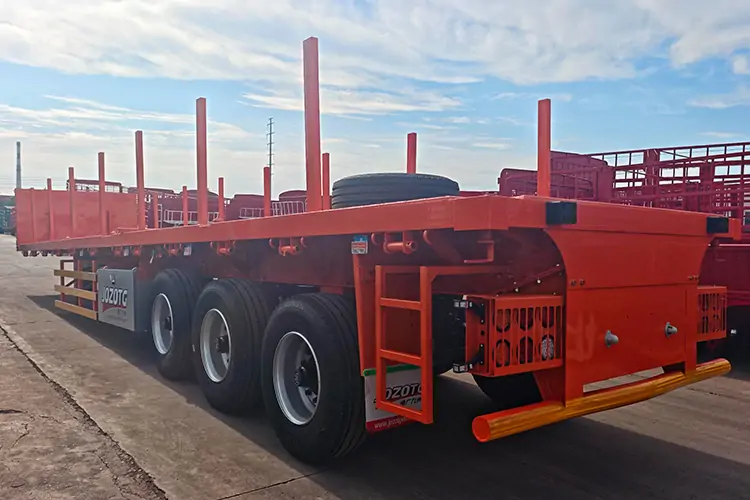 Shandong Jiuzhou Flatbed Semi-Trailers: A Key Player at Saudi Arabia’s Big 5 Construct Riyadh Exhibition-flatbed trailer_skeletal trailer_low bed trailer_dump trailer_cargo trailer-Shandong Jiuzhou Automobile Manufacturing Co., Ltd.