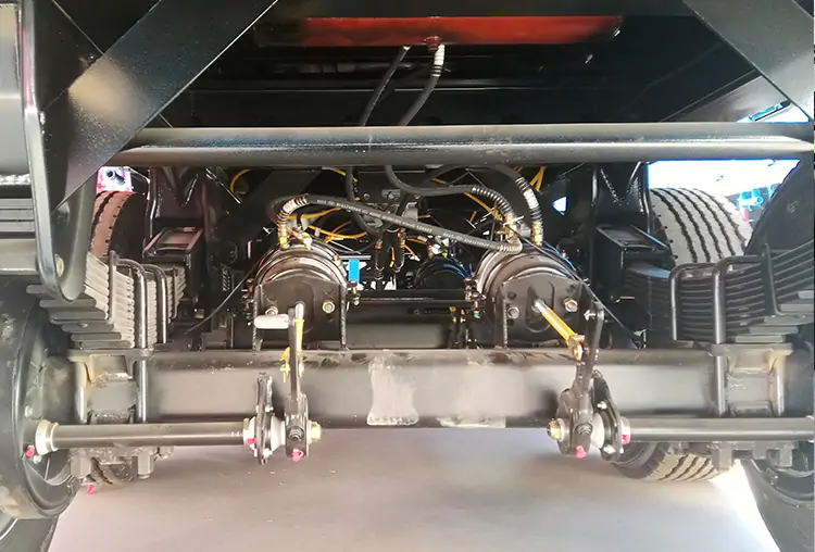 3 Axle 60 Cubic Meter Rear Dump Semi Trailer-flatbed trailer_skeletal trailer_low bed trailer_dump trailer_cargo trailer-Shandong Jiuzhou Automobile Manufacturing Co., Ltd.