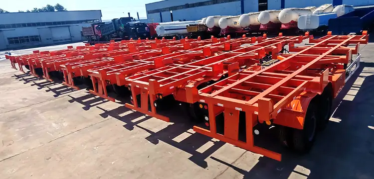Provider of One-stop Trailer Manufacturer-flatbed trailer_skeletal trailer_low bed trailer_dump trailer_cargo trailer-Shandong Jiuzhou Automobile Manufacturing Co., Ltd.