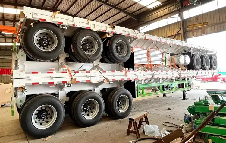 Provider of One-stop Trailer Manufacturer-flatbed trailer_skeletal trailer_low bed trailer_dump trailer_cargo trailer-Shandong Jiuzhou Automobile Manufacturing Co., Ltd.