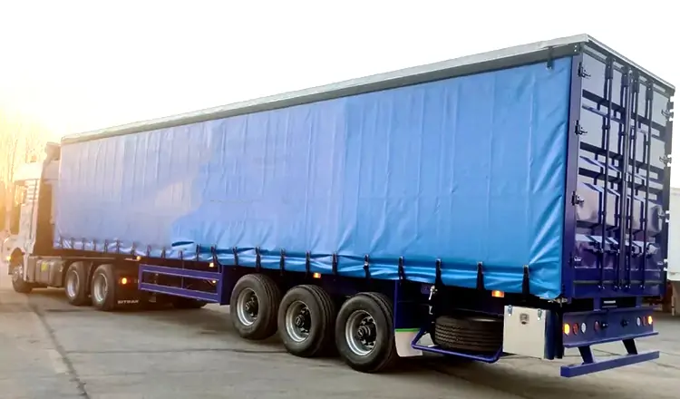 English Article: Side Curtain Semi-Trailers: Revolutionizing Efficiency in Modern Logistics-flatbed trailer_skeletal trailer_low bed trailer_dump trailer_cargo trailer-Shandong Jiuzhou Automobile Manufacturing Co., Ltd.