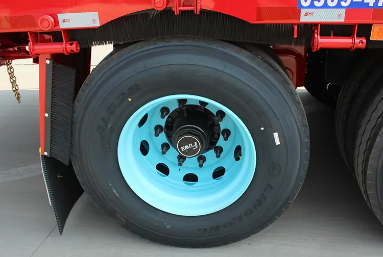 Customized 3-axle 60-80 Ton Fence Semi-trailer -flatbed trailer_skeletal trailer_low bed trailer_dump trailer_cargo trailer-Shandong Jiuzhou Automobile Manufacturing Co., Ltd.