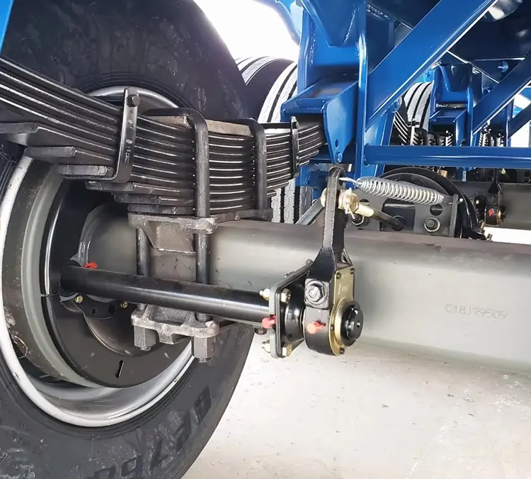 Hydraulic Rear-reversing Dump Semi-trailer-flatbed trailer_skeletal trailer_low bed trailer_dump trailer_cargo trailer-Shandong Jiuzhou Automobile Manufacturing Co., Ltd.