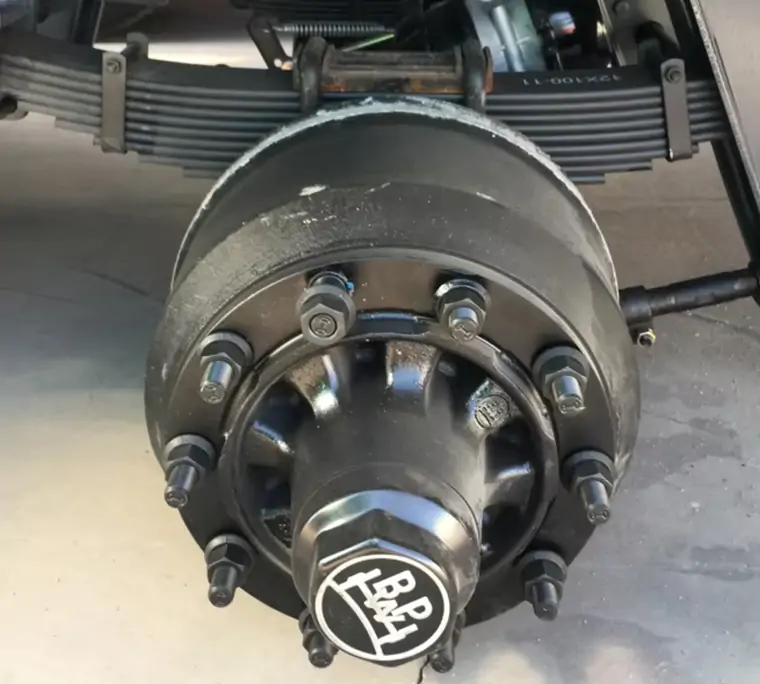 3 Axle 40 Feet 12m Low Bed Semi Trailer-flatbed trailer_skeletal trailer_low bed trailer_dump trailer_cargo trailer-Shandong Jiuzhou Automobile Manufacturing Co., Ltd.