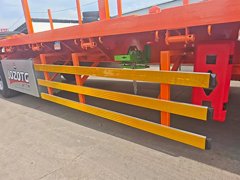 Successful Shipment of Flatbed Semi-Trailers to Saudi Arabia-semi trailer-Shandong Jiuzhou Automobile Manufacturing Co., Ltd.