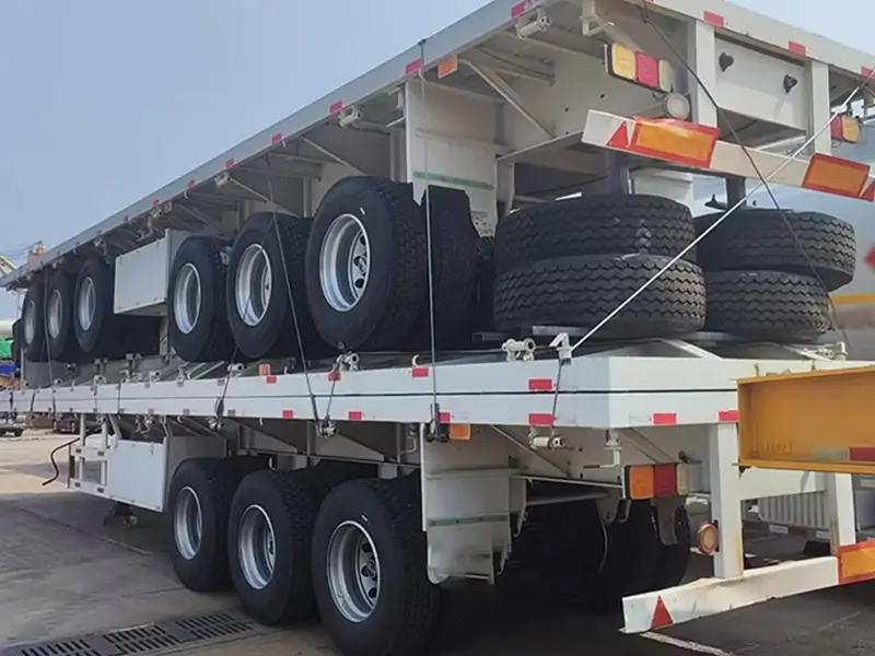 How Flatbed Semi Trailers Are Shipped by Container-semi trailer-Shandong Jiuzhou Automobile Manufacturing Co., Ltd. How Flatbed Semi Trailers Are Shipped by Container-semi trailer-Shandong Jiuzhou Automobile Manufacturing Co., Ltd.