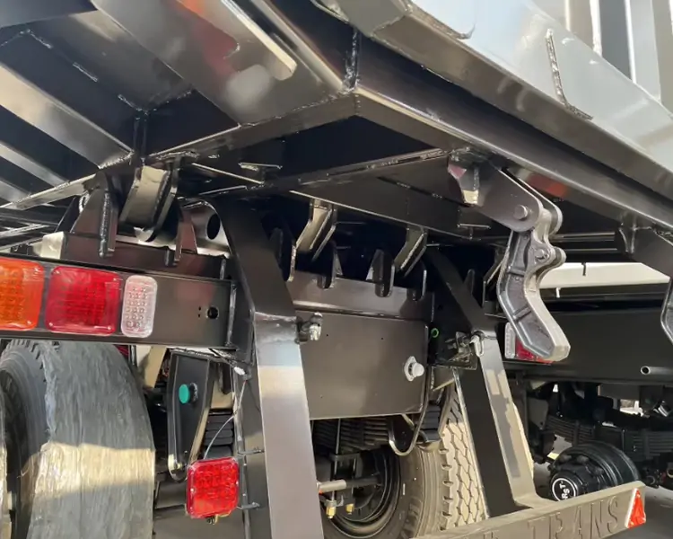 Factory 3 Axle Side Dump Trailer-semi trailer-Shandong Jiuzhou Automobile Manufacturing Co., Ltd.