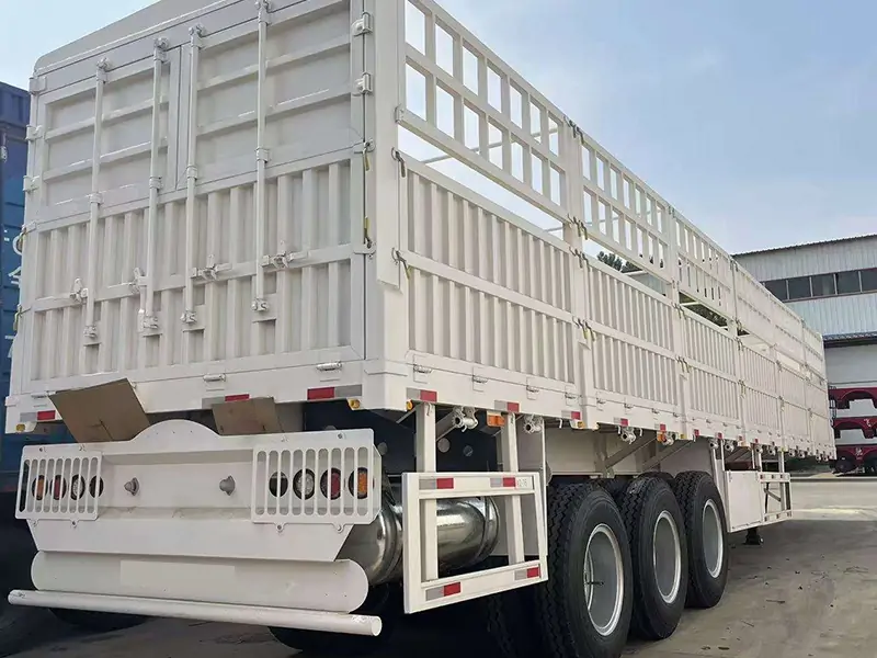 Shipping Fence Semi-Trailers to Vietnam-semi trailer-Shandong Jiuzhou Automobile Manufacturing Co., Ltd. Shipping Fence Semi-Trailers to Vietnam-semi trailer-Shandong Jiuzhou Automobile Manufacturing Co., Ltd.