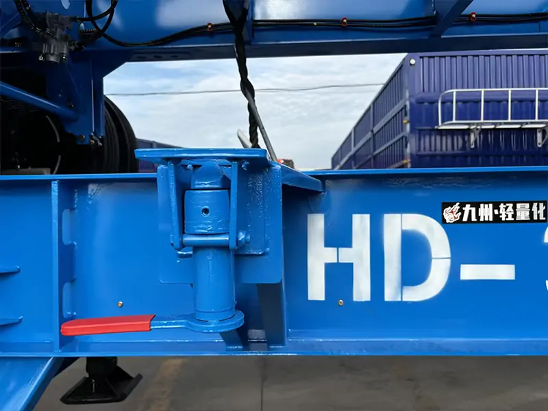 20-40FT Skeleton Semi Trailer-semi trailer-Shandong Jiuzhou Automobile Manufacturing Co., Ltd.
