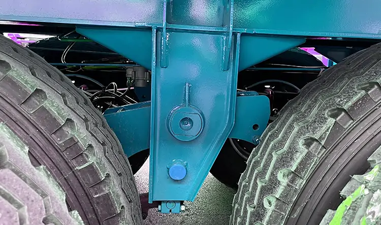 3 Axles Dump Semi Truck Trailer-semi trailer-Shandong Jiuzhou Automobile Manufacturing Co., Ltd.