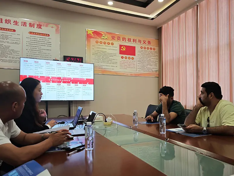 Pakistani Customers Visit Our Factory for Side Tipper Semi-Trailers, Exploring Cooperation Opportunities-semi trailer-Shandong Jiuzhou Automobile Manufacturing Co., Ltd.