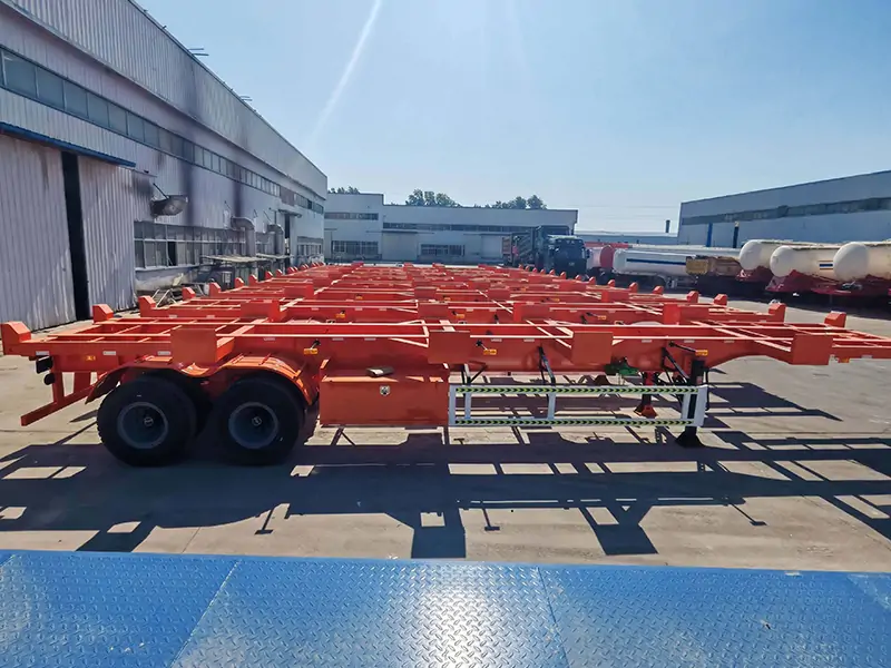 Guide to Shipping Skeleton Semi-Trailers in Containers-semi trailer-Shandong Jiuzhou Automobile Manufacturing Co., Ltd.