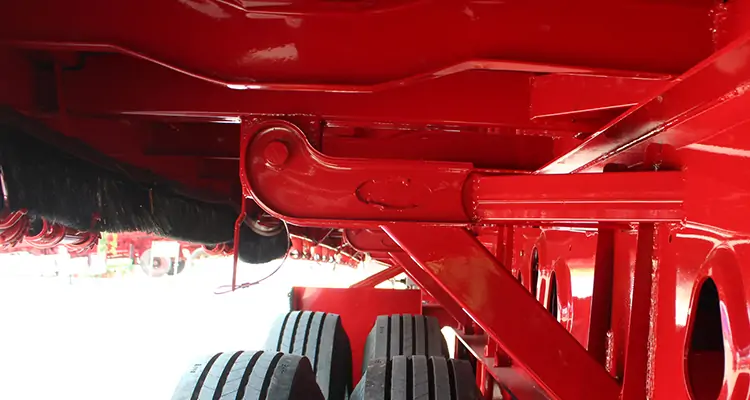 3 Axles Dump Semi Truck Trailer with ISO-semi trailer-Shandong Jiuzhou Automobile Manufacturing Co., Ltd.