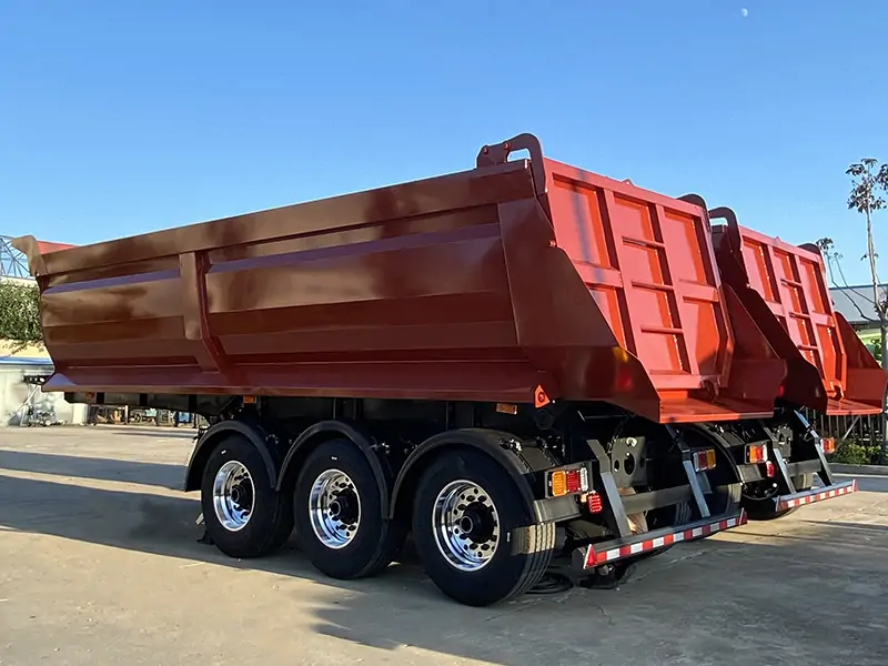 U-Type Rear Dump Semi-Trailers Shipped to Senegal-semi trailer-Shandong Jiuzhou Automobile Manufacturing Co., Ltd. U-Type Rear Dump Semi-Trailers Shipped to Senegal-semi trailer-Shandong Jiuzhou Automobile Manufacturing Co., Ltd.