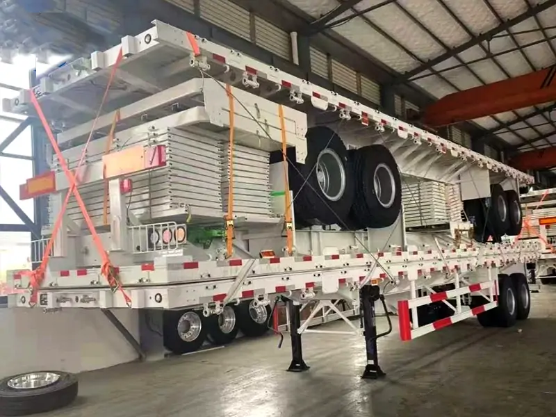 SideWall Semi Trailer Shipment Case to Chile-semi trailer-Shandong Jiuzhou Automobile Manufacturing Co., Ltd. SideWall Semi Trailer Shipment Case to Chile-semi trailer-Shandong Jiuzhou Automobile Manufacturing Co., Ltd.