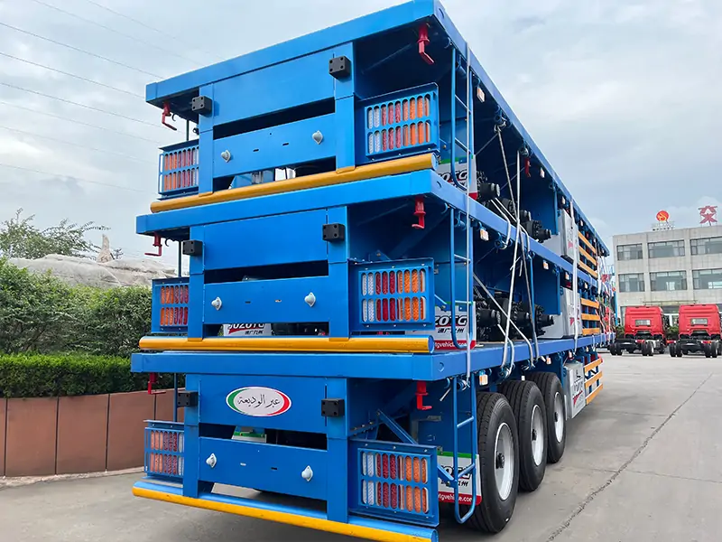 Provider of One-stop Trailer Manufacturer-semi trailer-Shandong Jiuzhou Automobile Manufacturing Co., Ltd. Provider of One-stop Trailer Manufacturer-semi trailer-Shandong Jiuzhou Automobile Manufacturing Co., Ltd.