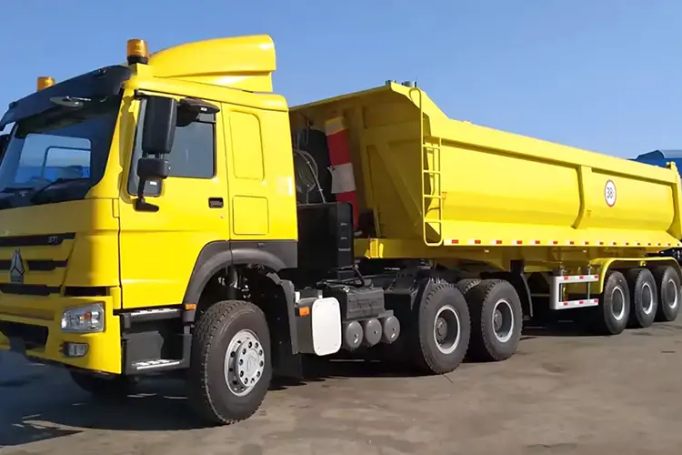 3 Axle New Rear Dump Trailer-semi trailer-Shandong Jiuzhou Automobile Manufacturing Co., Ltd. 3 Axle New Rear Dump Trailer-semi trailer-Shandong Jiuzhou Automobile Manufacturing Co., Ltd.