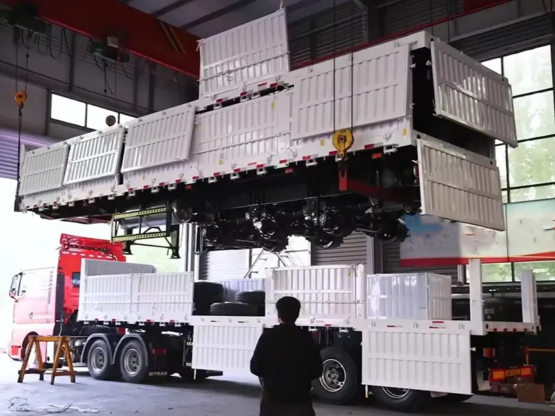Side Board Semi‑Trailers Shipped to South Africa for General Cargo Haulage-semi trailer-Shandong Jiuzhou Automobile Manufacturing Co., Ltd. Side Board Semi‑Trailers Shipped to South Africa for General Cargo Haulage-semi trailer-Shandong Jiuzhou Automobile Manufacturing Co., Ltd.
