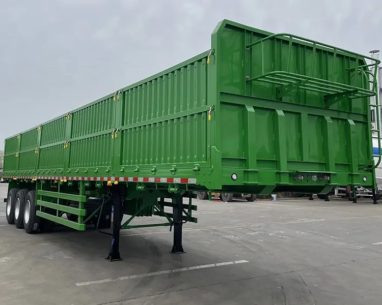40 Tons Side Wall Semi Trailer-semi trailer-Shandong Jiuzhou Automobile Manufacturing Co., Ltd.