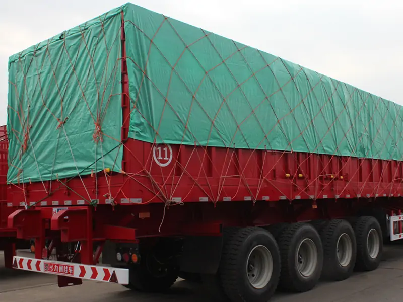 Customized Side Dump Trailer Set Sail for Nigeria-semi trailer-Shandong Jiuzhou Automobile Manufacturing Co., Ltd. Customized Side Dump Trailer Set Sail for Nigeria-semi trailer-Shandong Jiuzhou Automobile Manufacturing Co., Ltd.